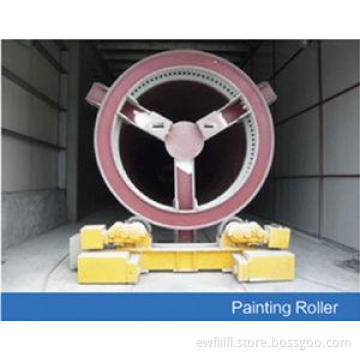 Sand Blasting Roller Wind Tower Production Line Standard Mo